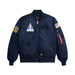 Alpha Industries NASA MA-1 BOMBER JACKET GEN II - REPLICA BLUE