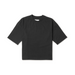Night Shirt in Organic Cotton - Obsidian
