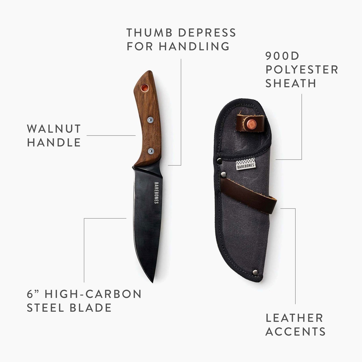 Barebones No.6 Field Knife