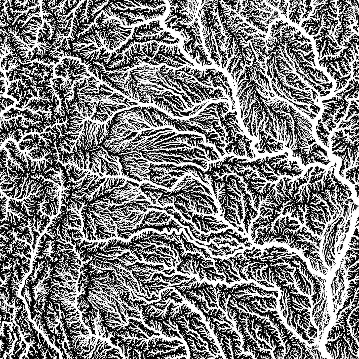 Hydrological Map of North America