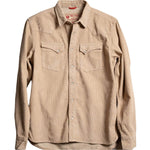 Iron & Resin Corduroy Ojai Shirt - Tan