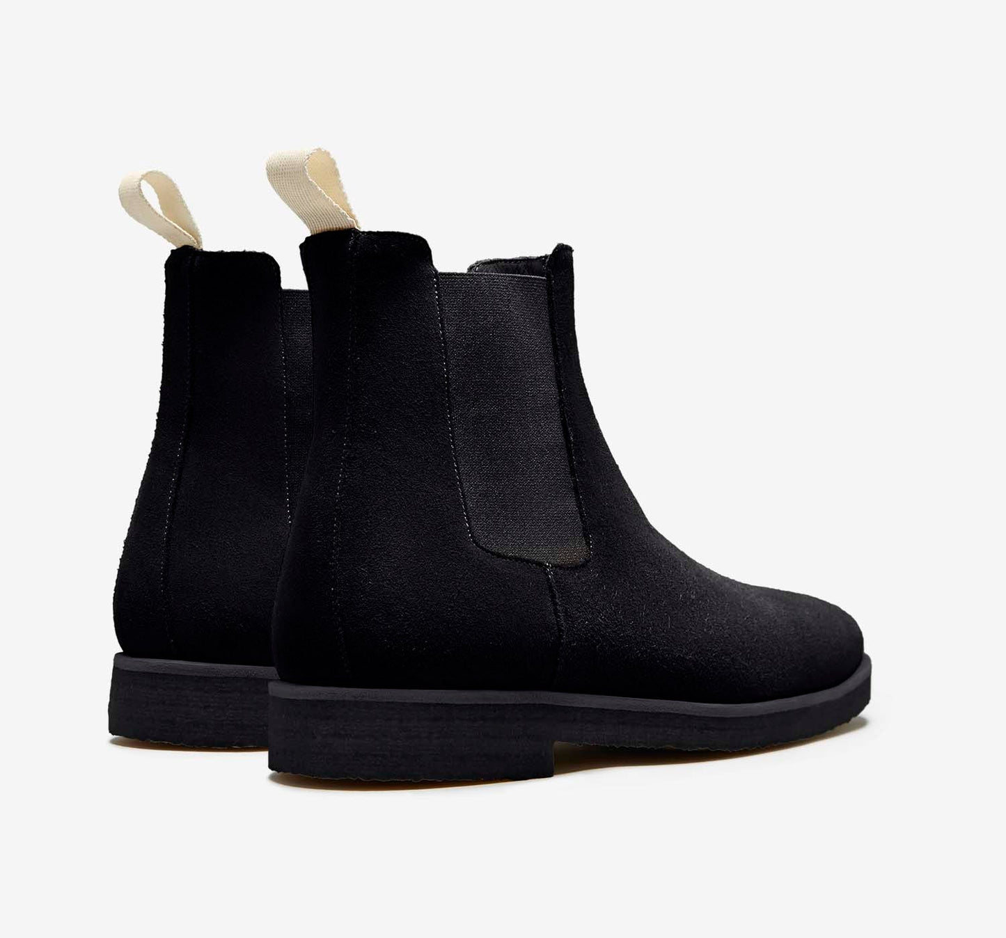 Oliver Cabell Chelsea Boot - Black Suede