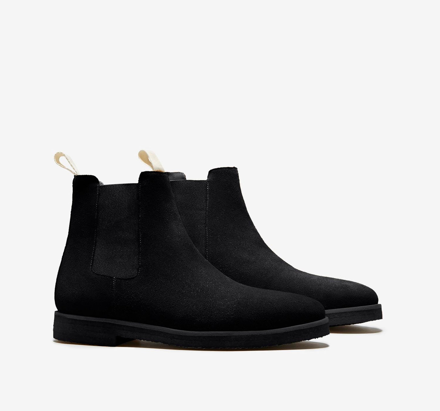 Oliver Cabell Chelsea Boot - Black Suede