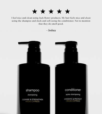 Jack Henry Creamy Shampoo & Conditioner Set