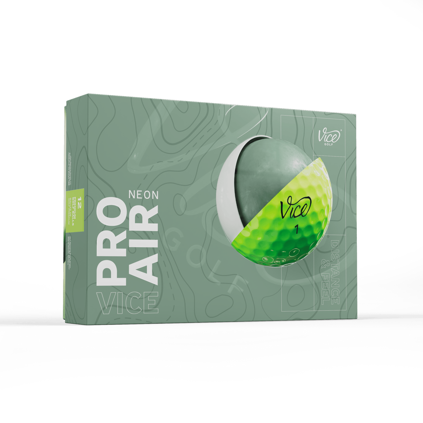 Vice Pro Air Lime Golf Ball