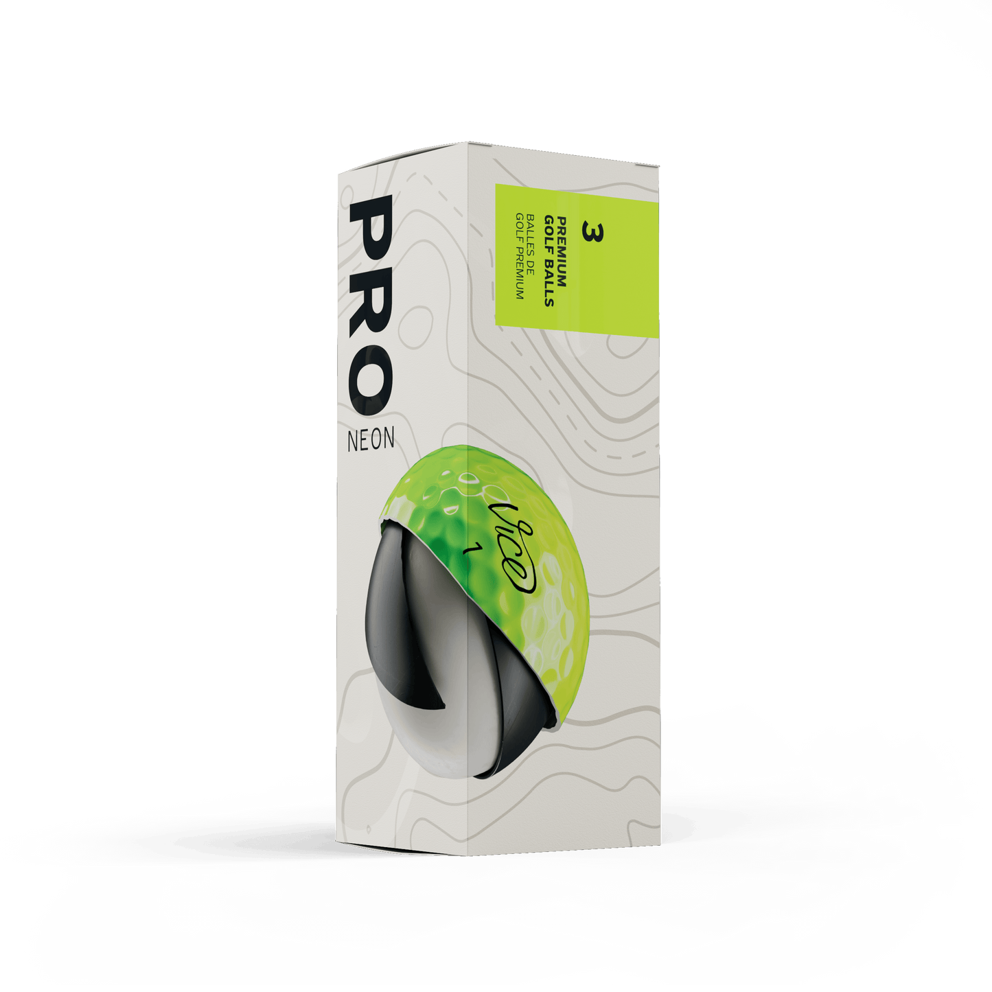 Vice Pro Golf Balls - Neon Lime