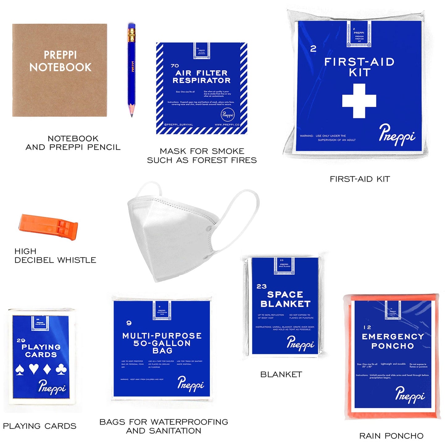 Preppi GoBox Family Emergency Pack
