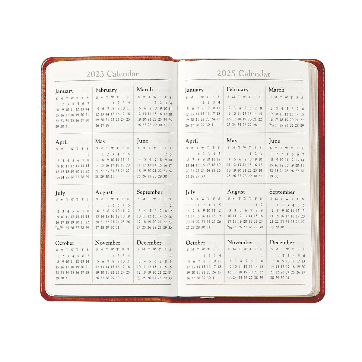 2025 Pocket Datebook