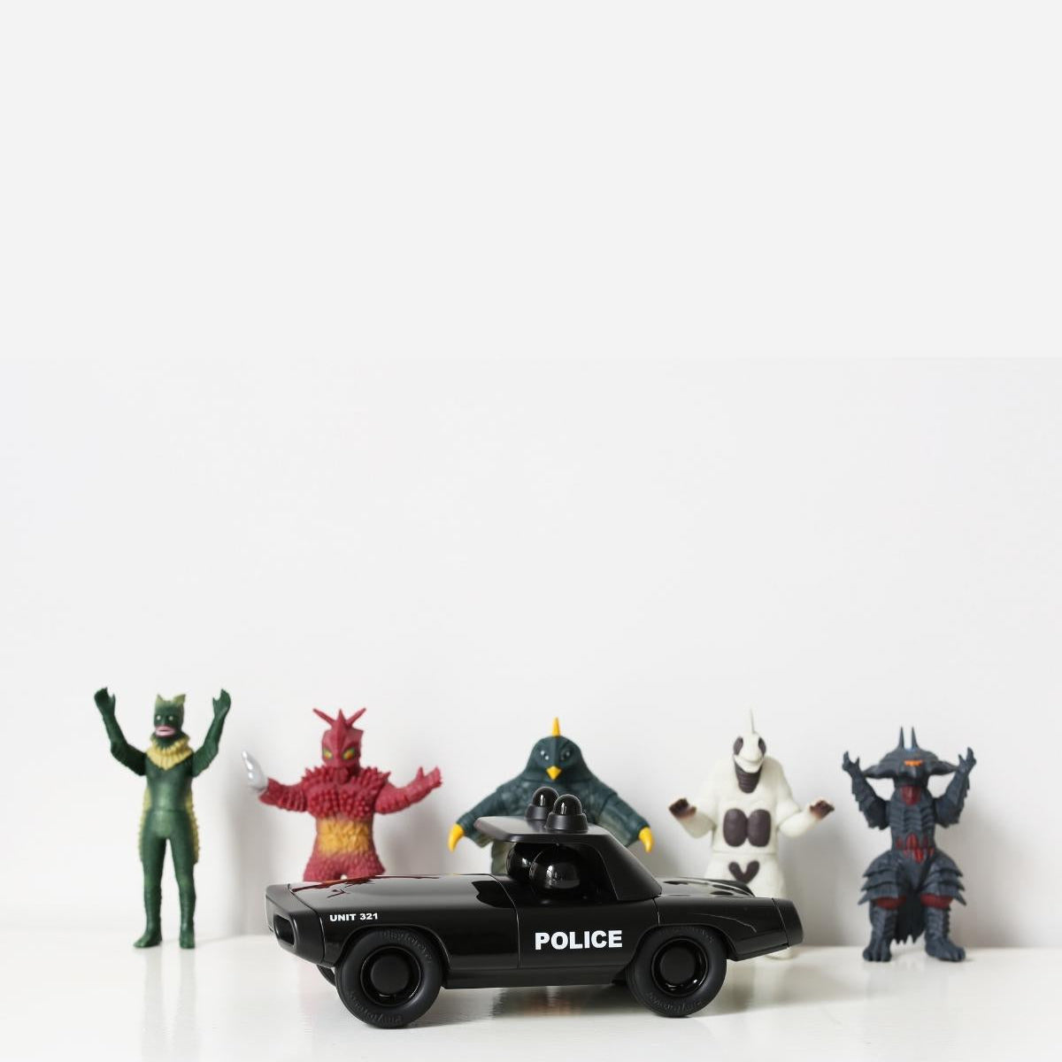 Heat Shadow Toy Police Car