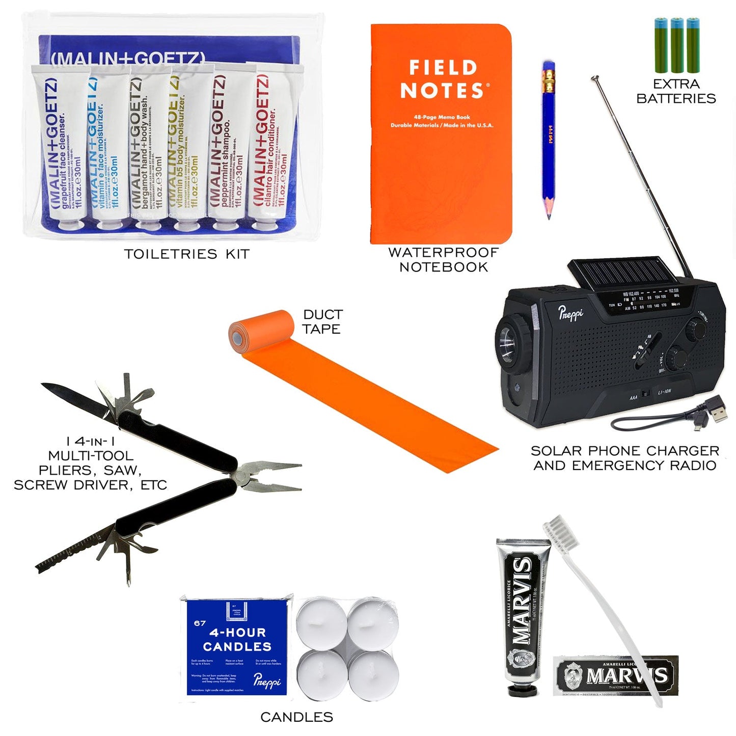 Preppi The Prepster 3-Day Emergency Bag