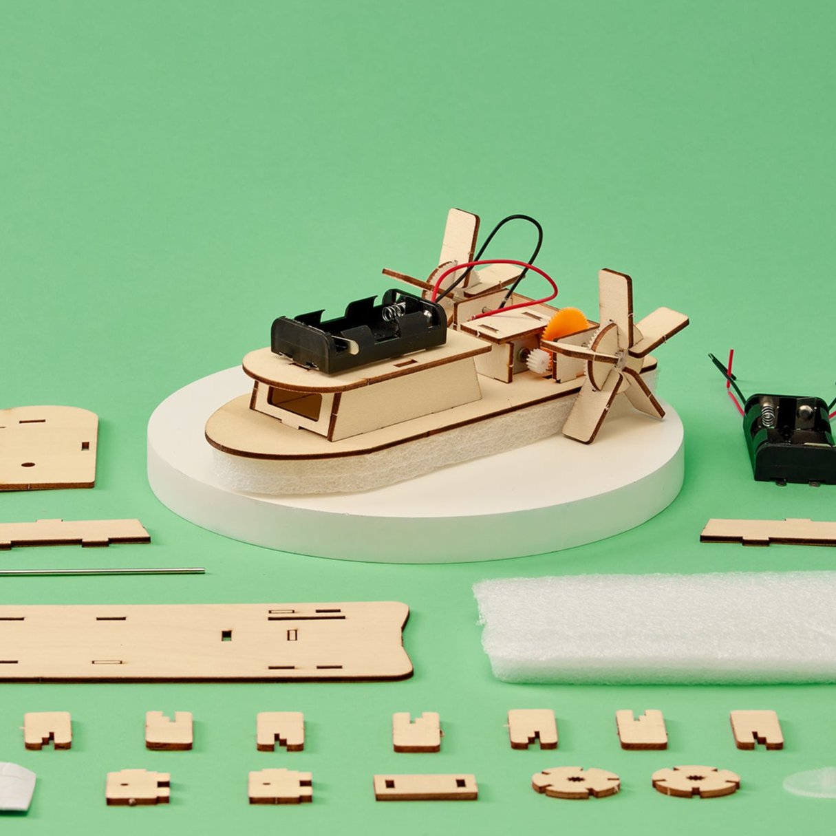 Paddlewheel Boat DIY Kit