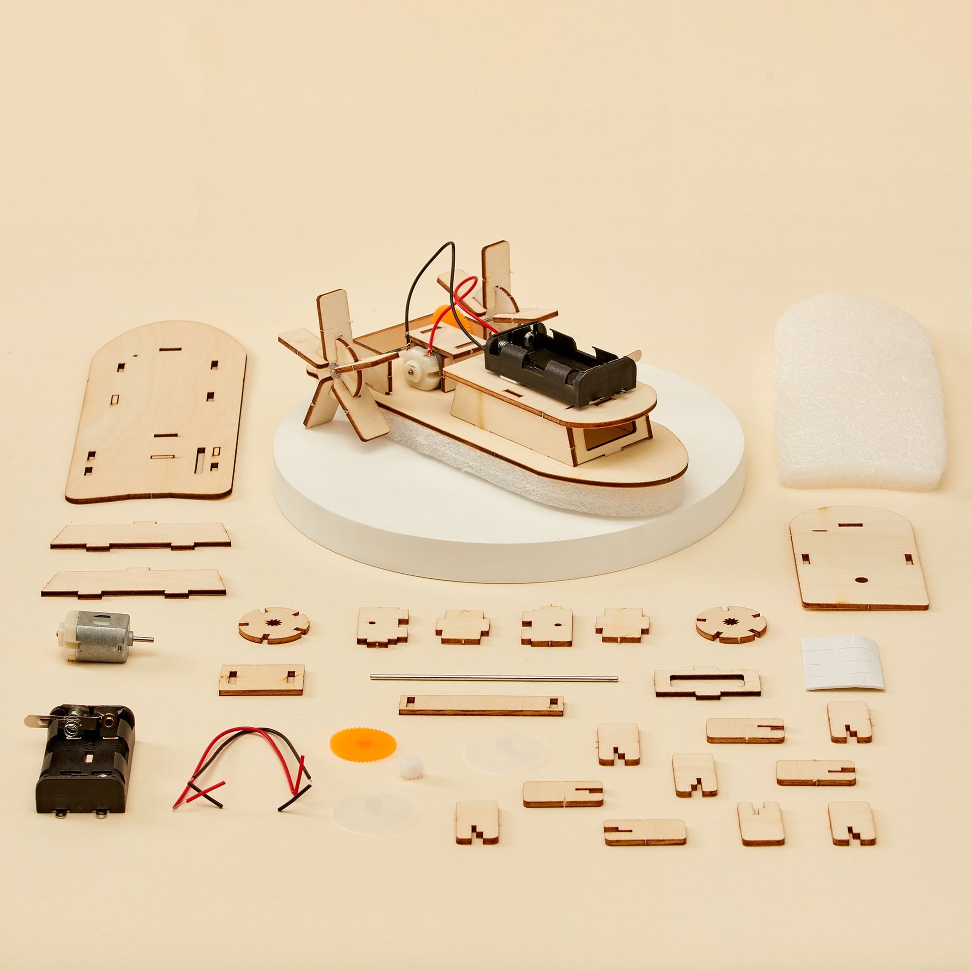 Paddlewheel Boat DIY Kit