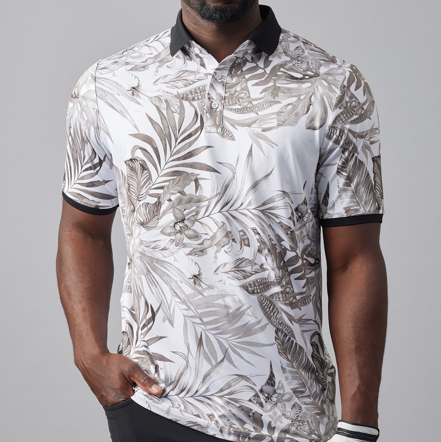 Asher Golf Palm Breeze Polo