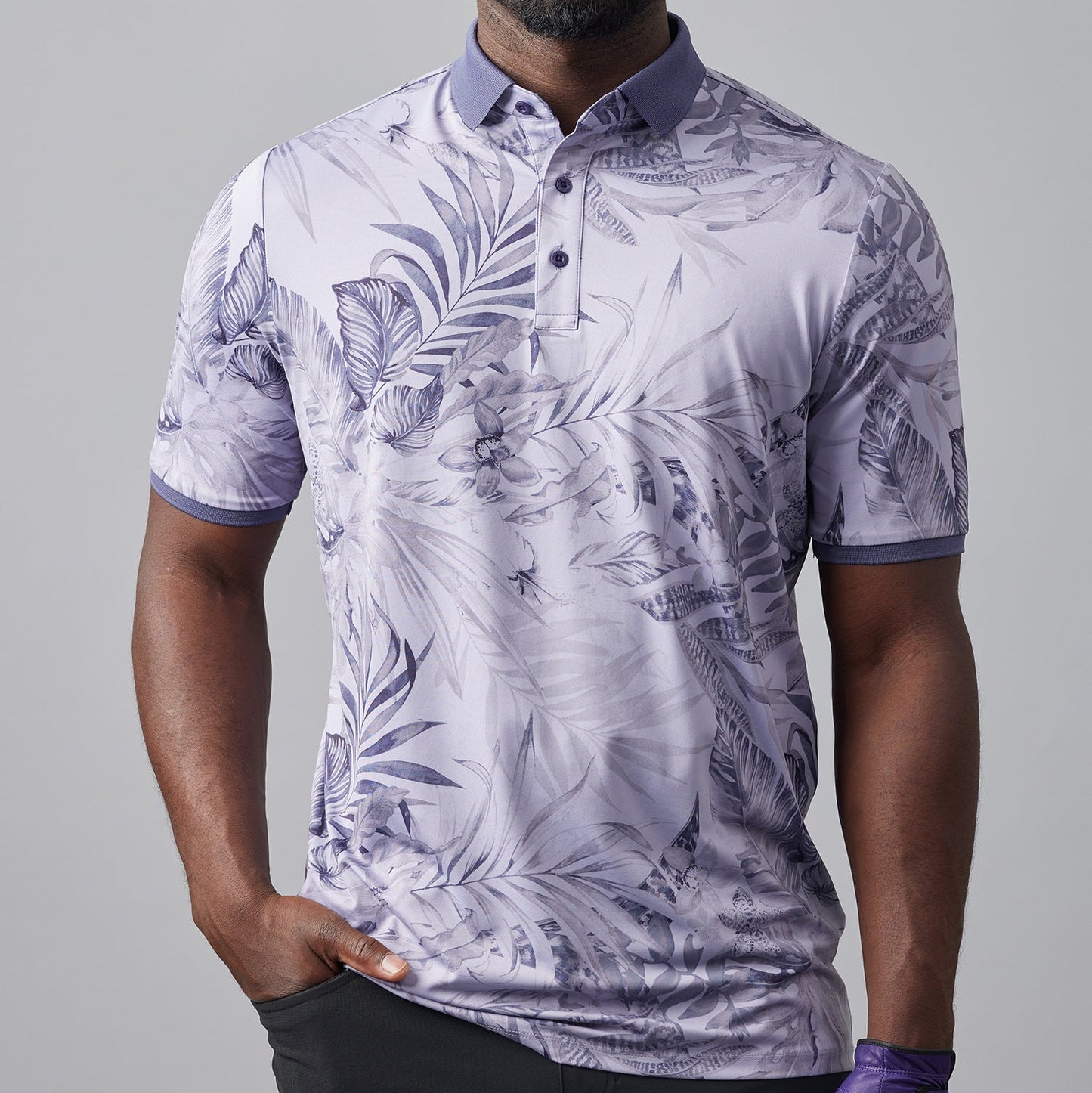 Asher Golf Palm Breeze Polo