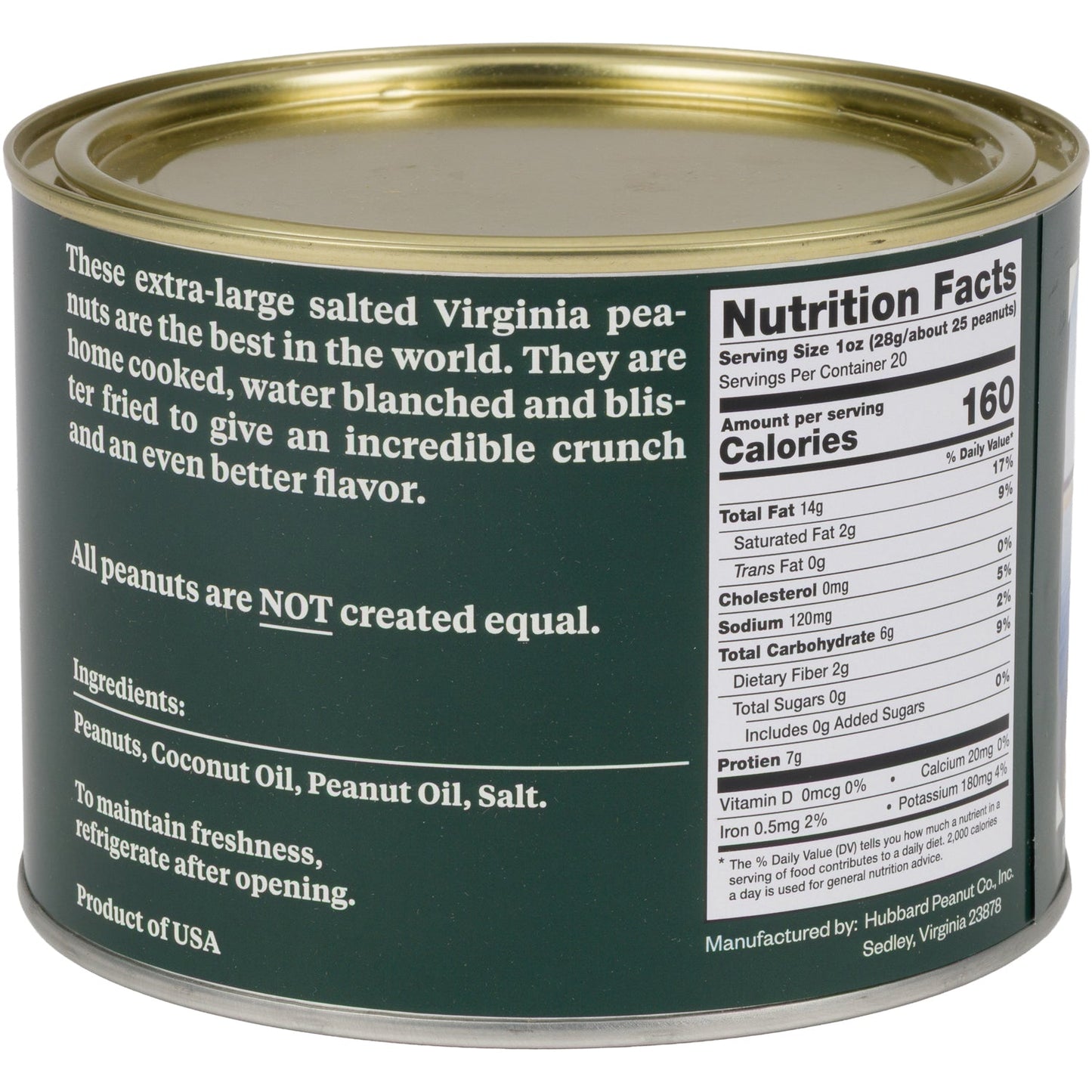 Arthur's Famous Field Snacks - Artisanal Virginia Peanuts
