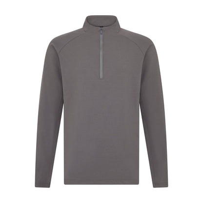 Asher Golf Performance Quarter Zip Charcoal