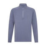 Asher Golf Performance Quarter Zip - Flint Steel