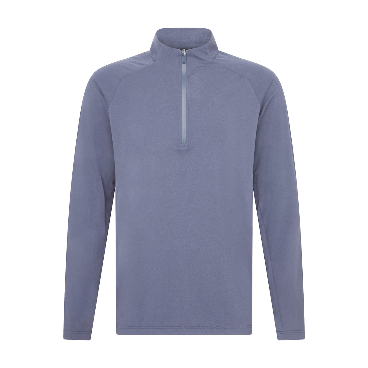 Asher Golf Performance Quarter Zip Flint Steel