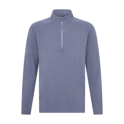Asher Golf Performance Quarter Zip Flint Steel