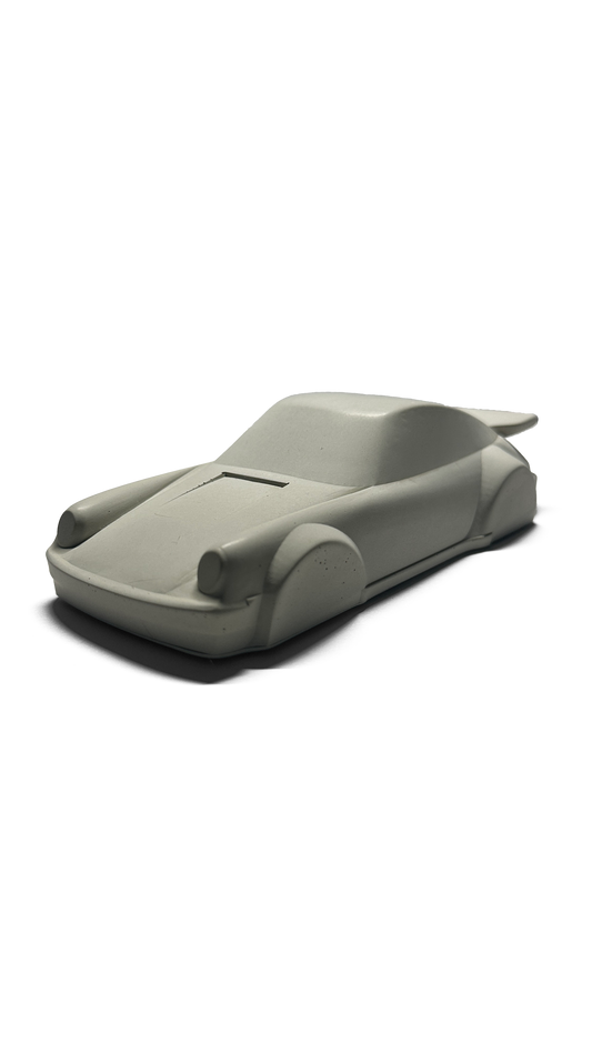 Porsche 911 Concrete Sculpture