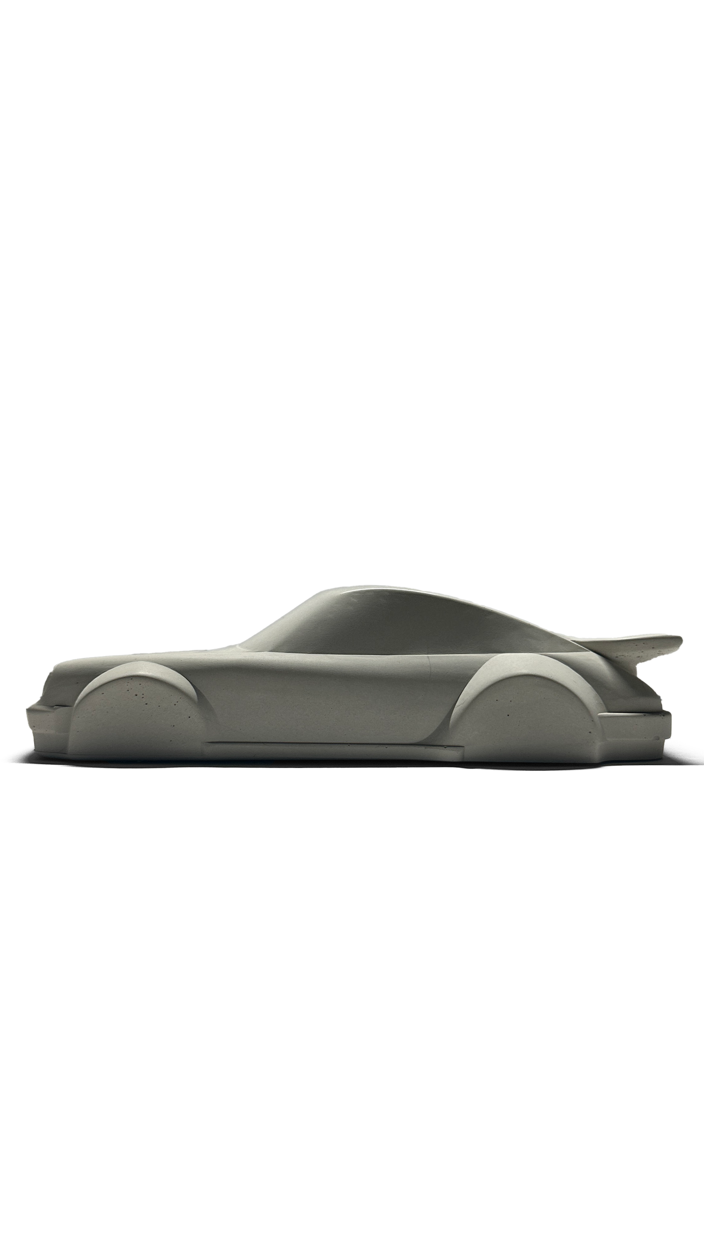 Porsche 911 Concrete Sculpture