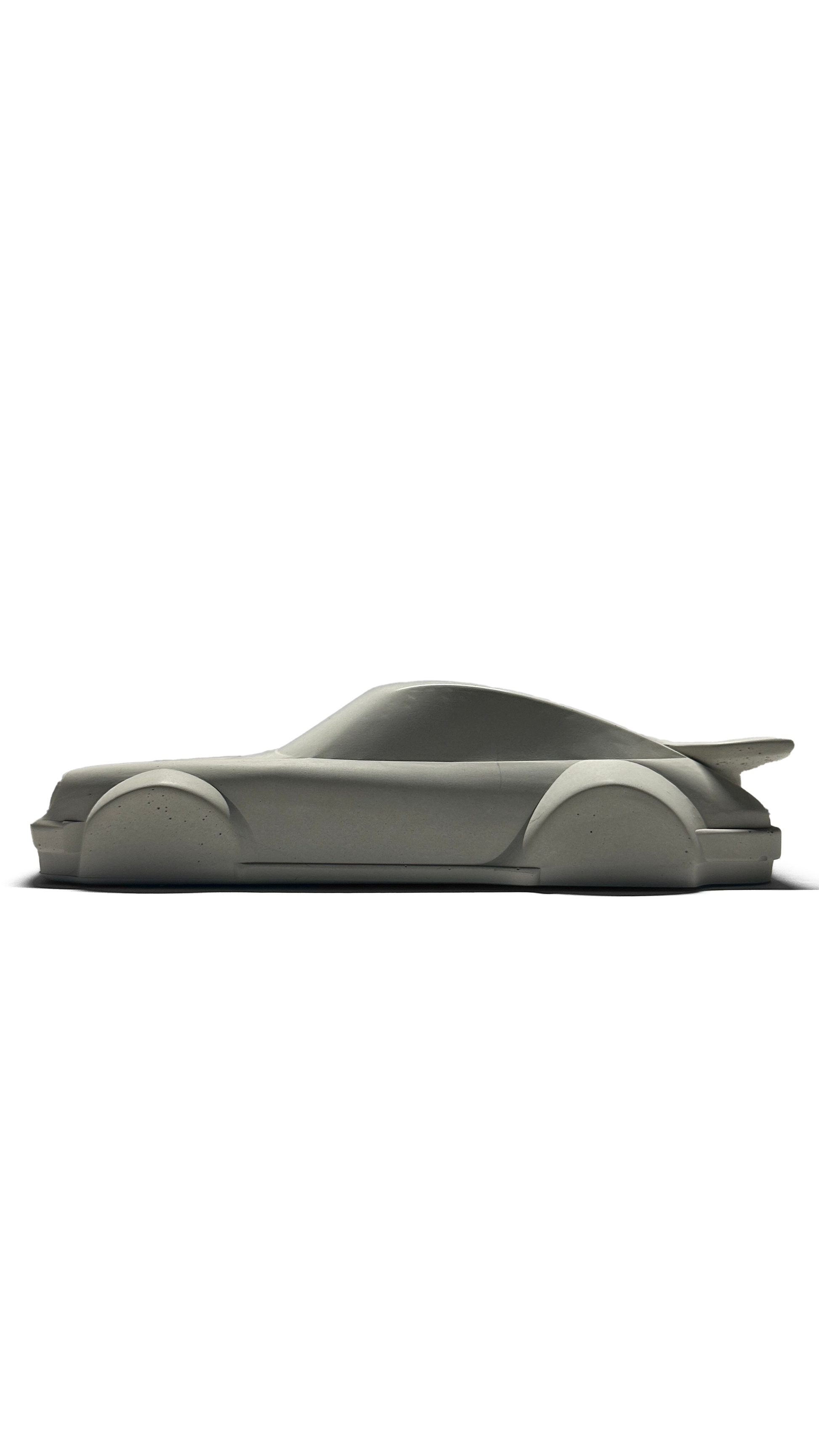Porsche 911 Concrete Sculpture