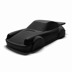 Porsche 911 Concrete Sculpture - Noir Black