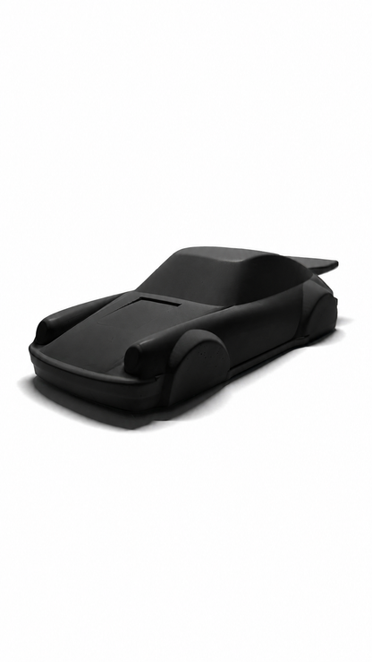 Porsche 911 Concrete Sculpture Noir Black