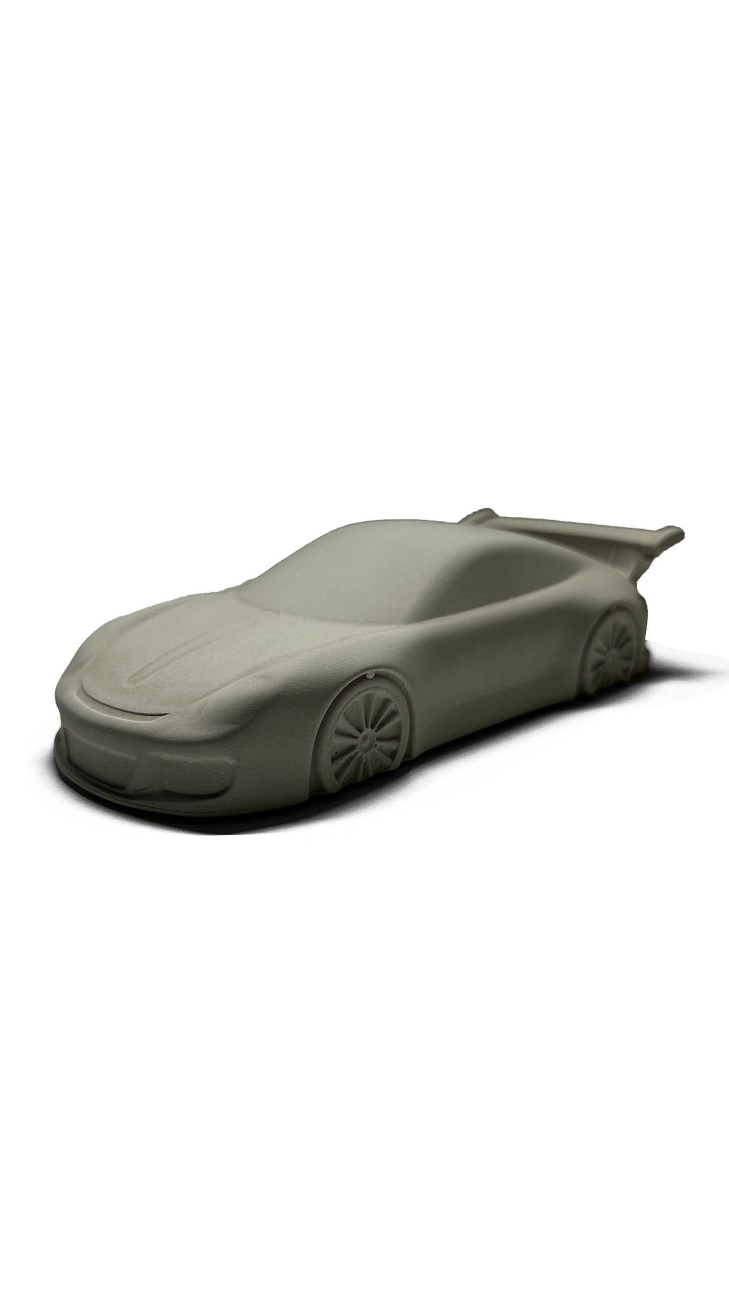 Porsche 911 GT3 Concrete Sculpture Concrete Grey