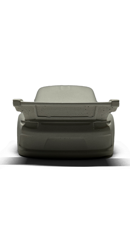 Porsche 911 GT3 Concrete Sculpture