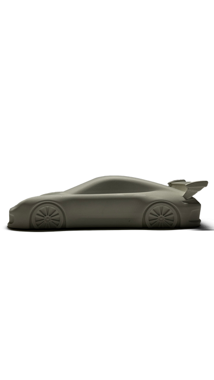 Porsche 911 GT3 Concrete Sculpture