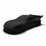 Porsche 911 GT3 Concrete Sculpture - Noir Black