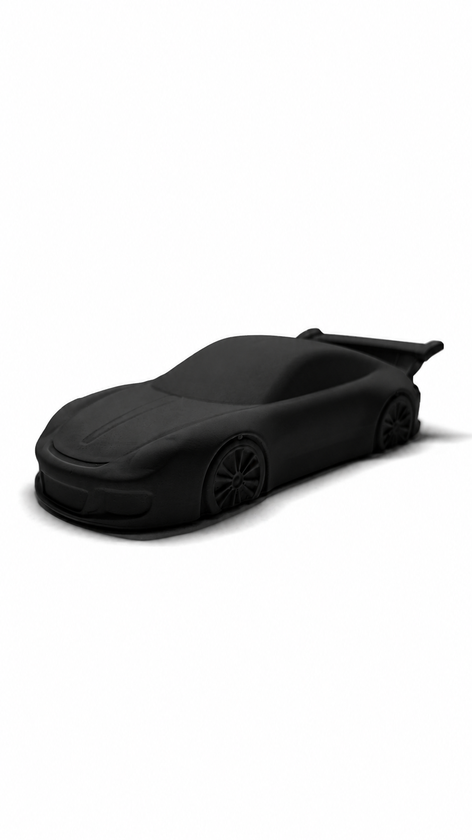Porsche 911 GT3 Concrete Sculpture Noir Black
