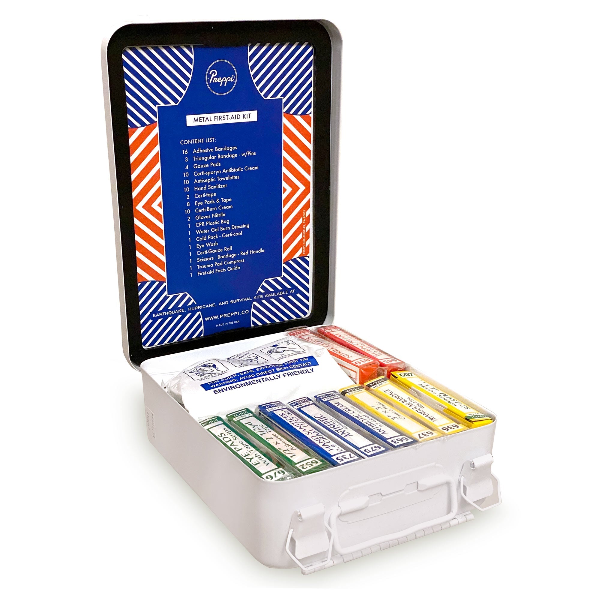 Preppi Metal First-Aid Kit | Uncrate Supply
