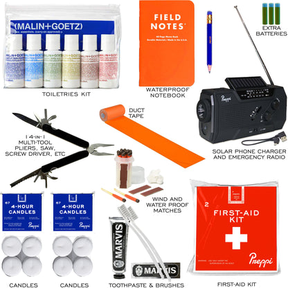 Preppi The Prepster 3-Day Emergency Kit Bag