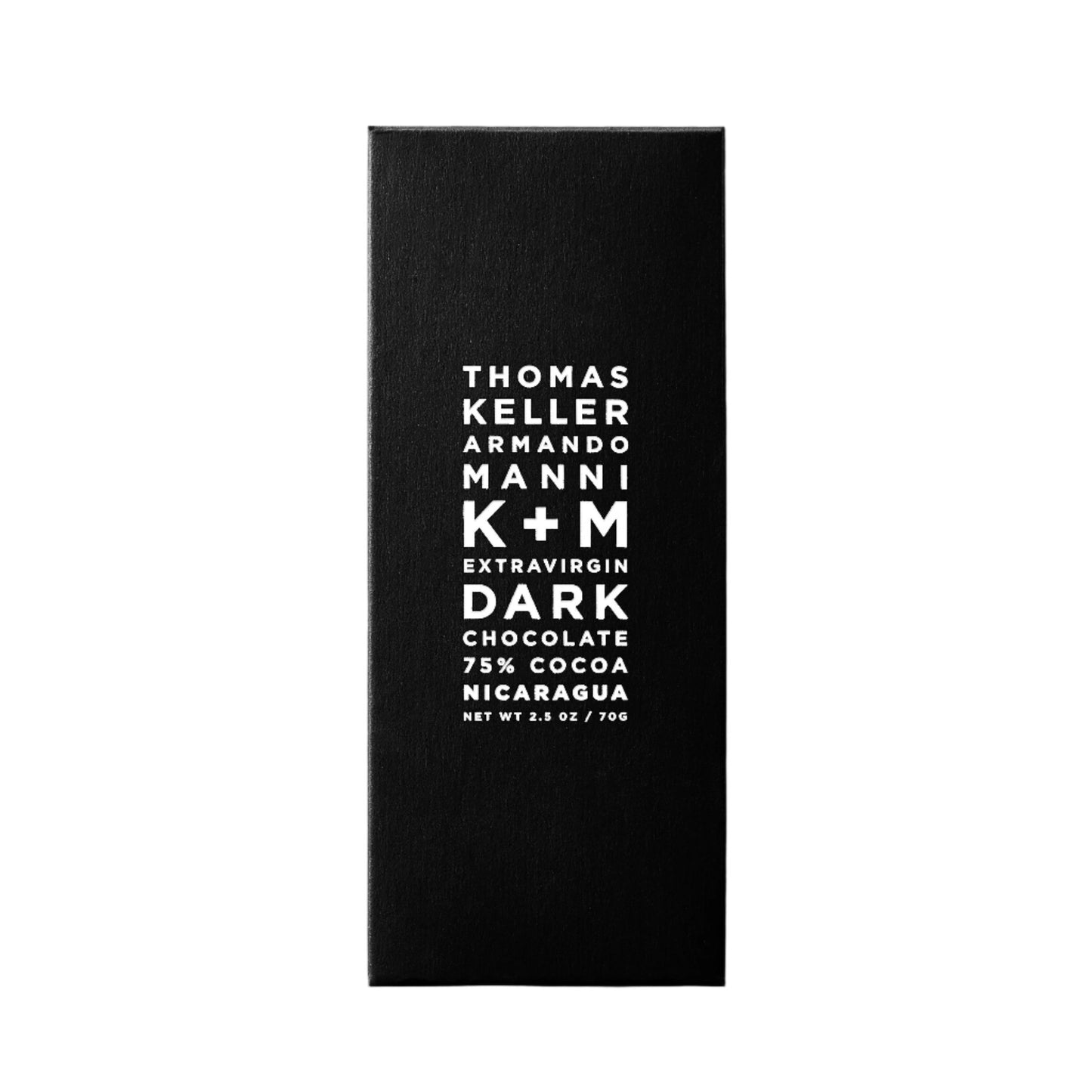 K+M 75% Dark Chocolate, Nicaragua