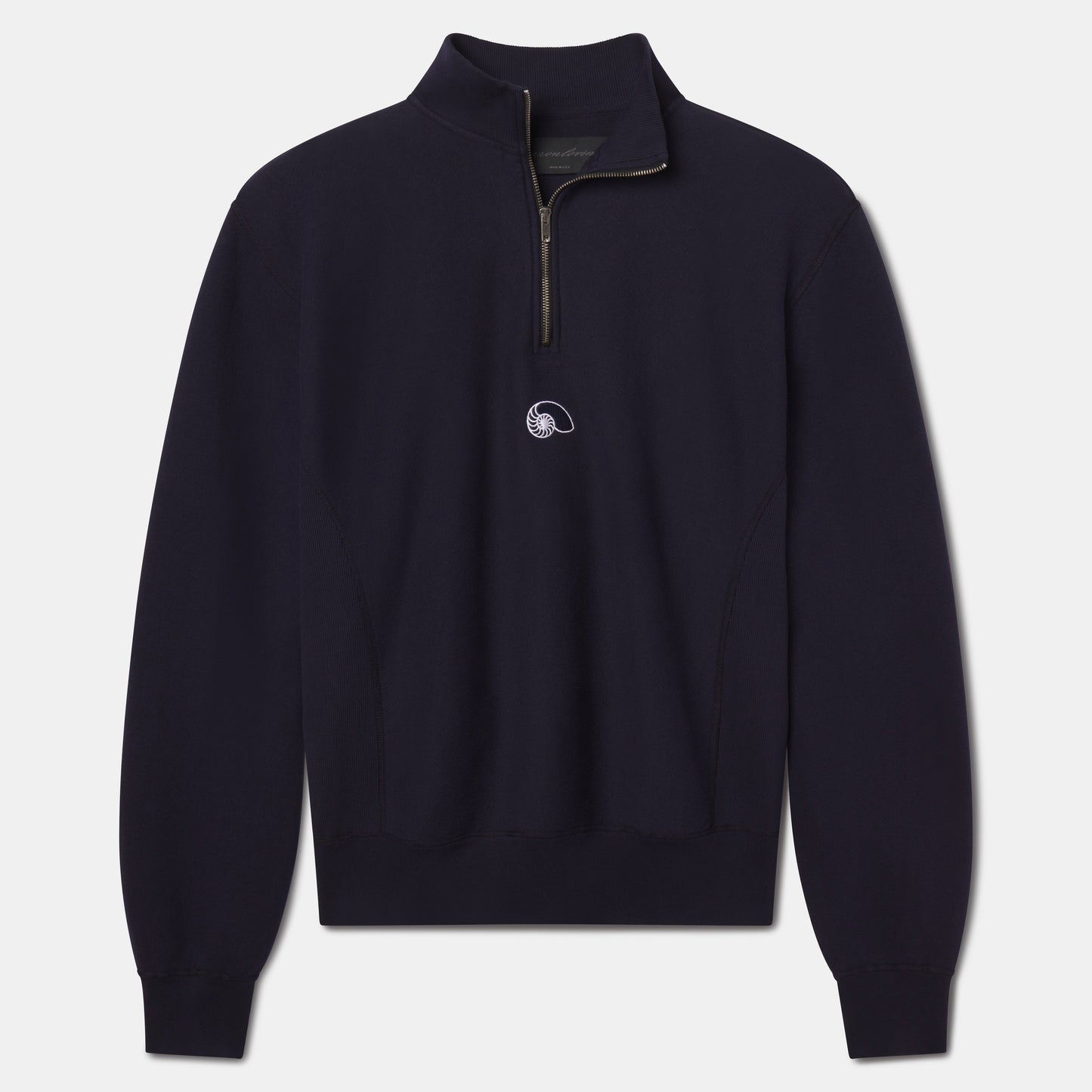 AARON LEVINE HALF ZIP SWEATSHIRT