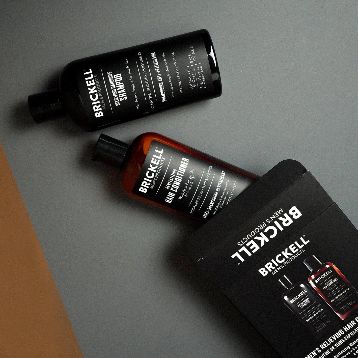 Brickell Relieving Hair Care Routine