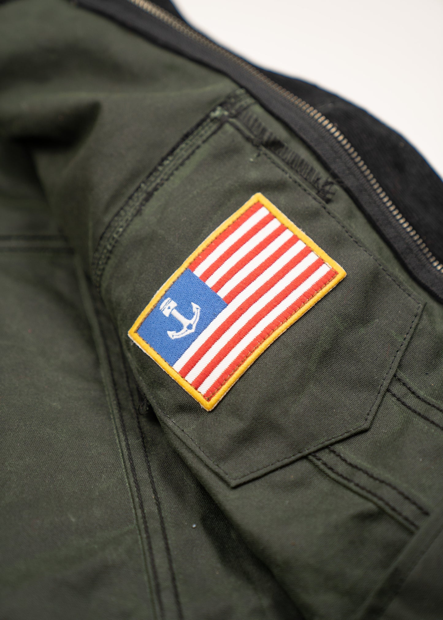 Iron & Resin Racing Green Rambler Jacket