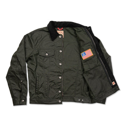 Iron & Resin Racing Green Rambler Jacket