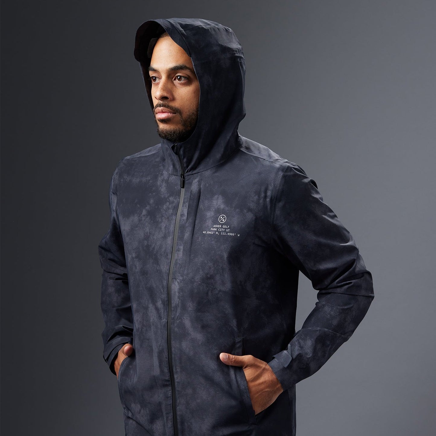 Asher Golf Torrent Rain Jacket