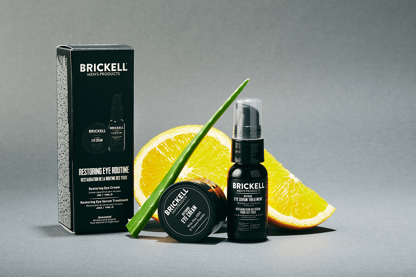 Brickell Restoring Eye Routine