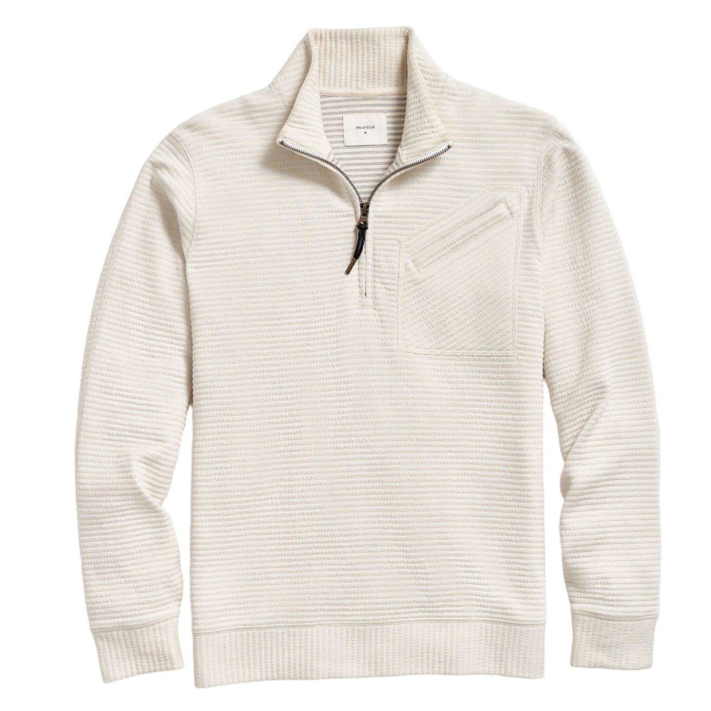 Billy Reid Quilted Half Zip
