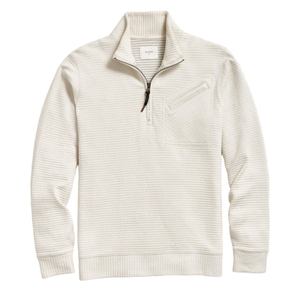 Billy Reid Quilted Half Zip