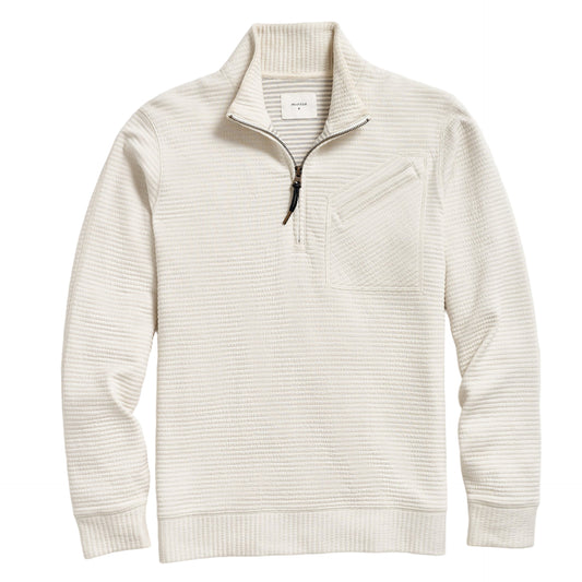 Billy Reid Quilted Half Zip