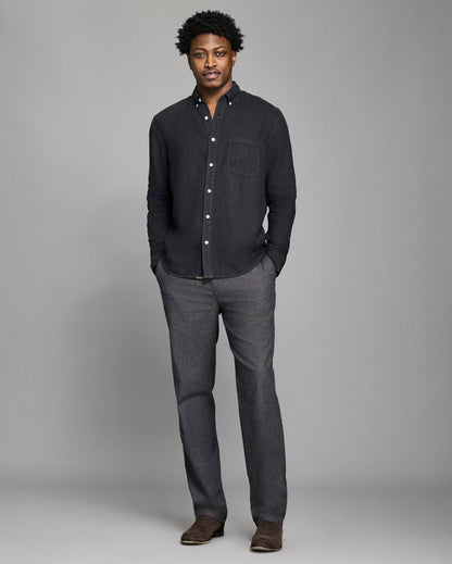 Billy Reid Tuscumbia Linen Shirt Button Down
