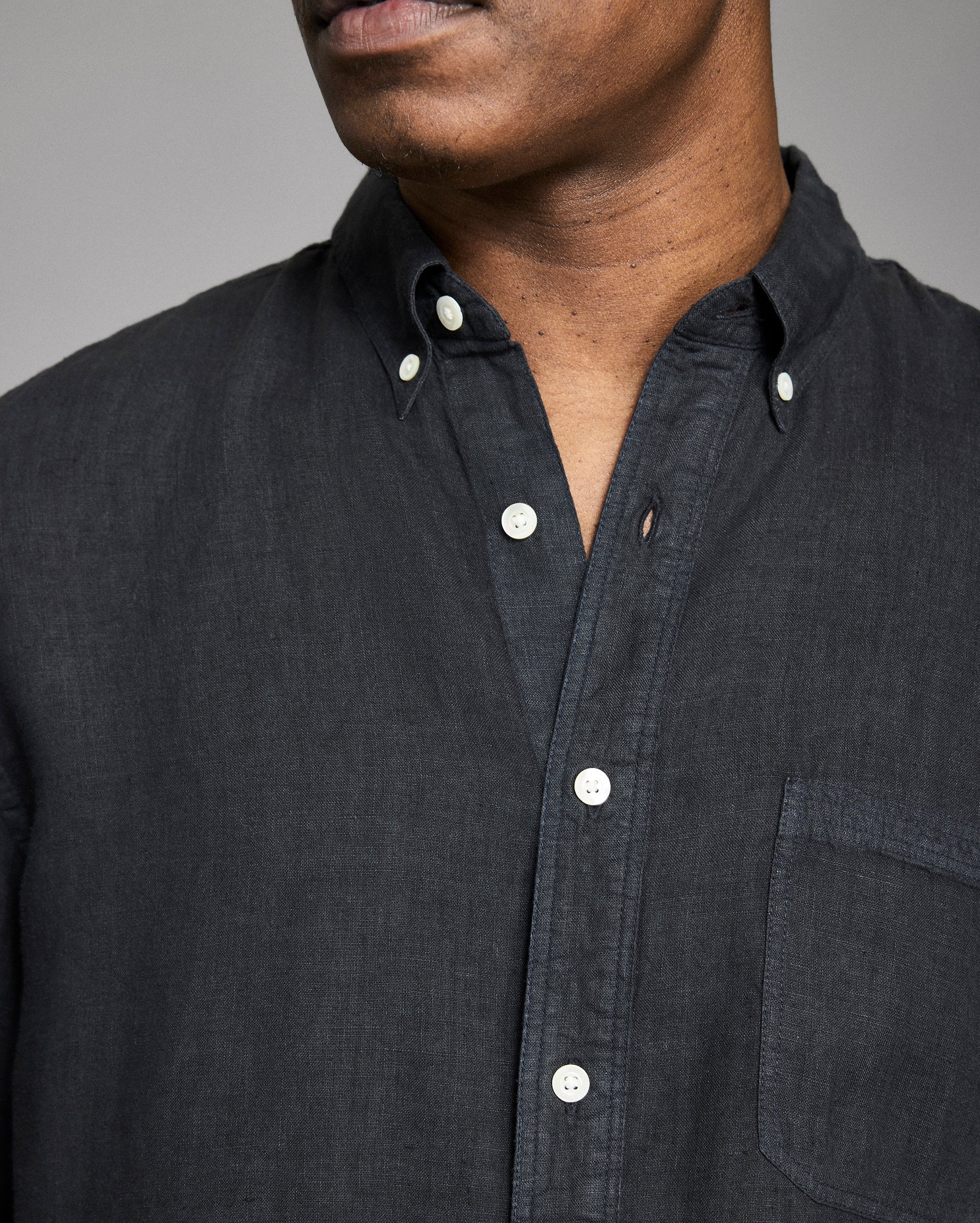 Billy Reid Tuscumbia Linen Shirt Button Down