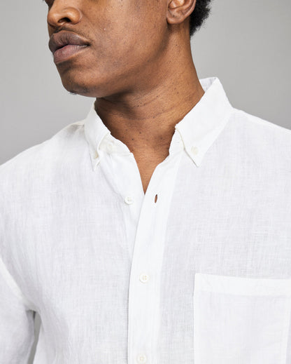 Billy Reid Tuscumbia Linen Shirt Button Down