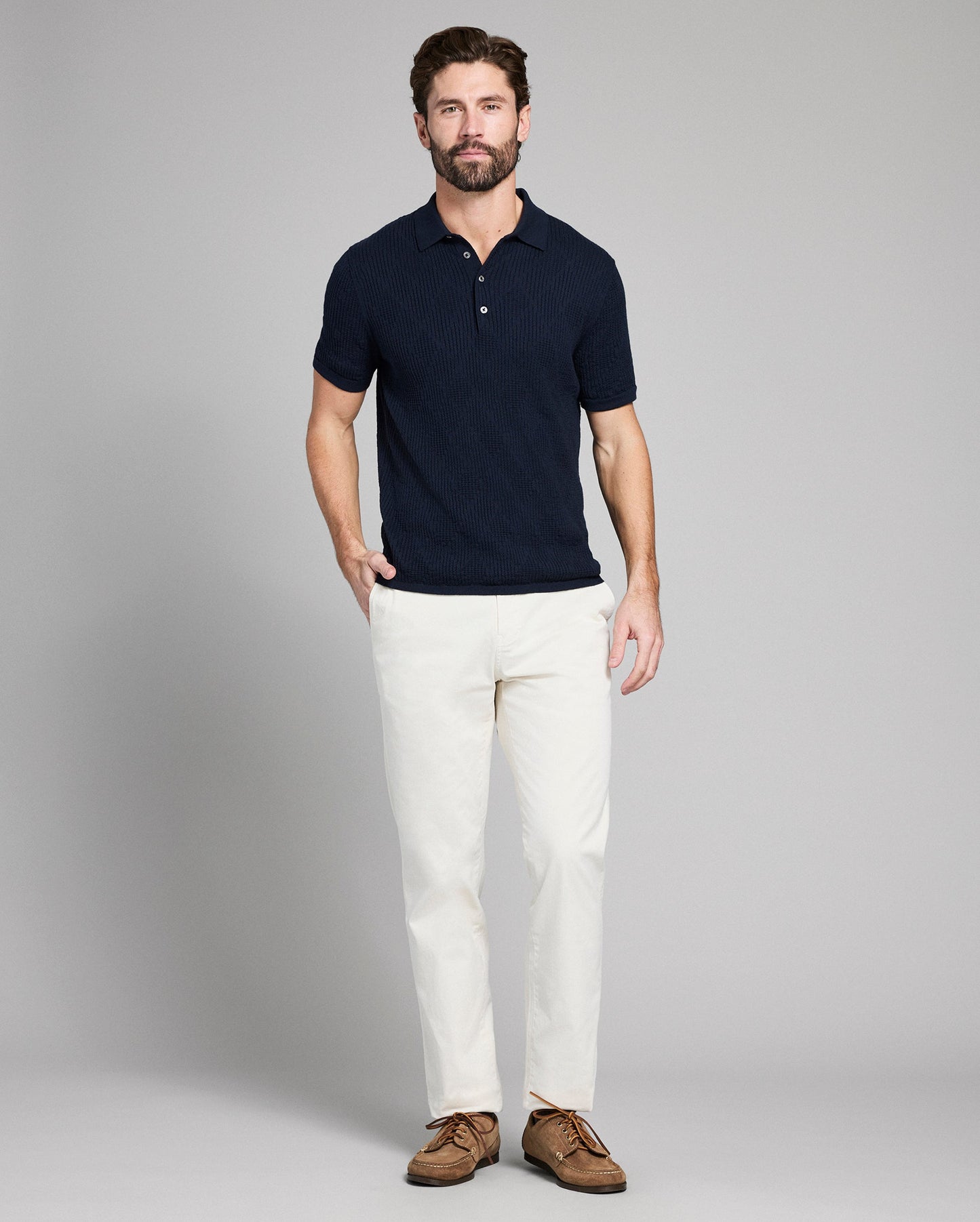 Diamond Sweater Polo