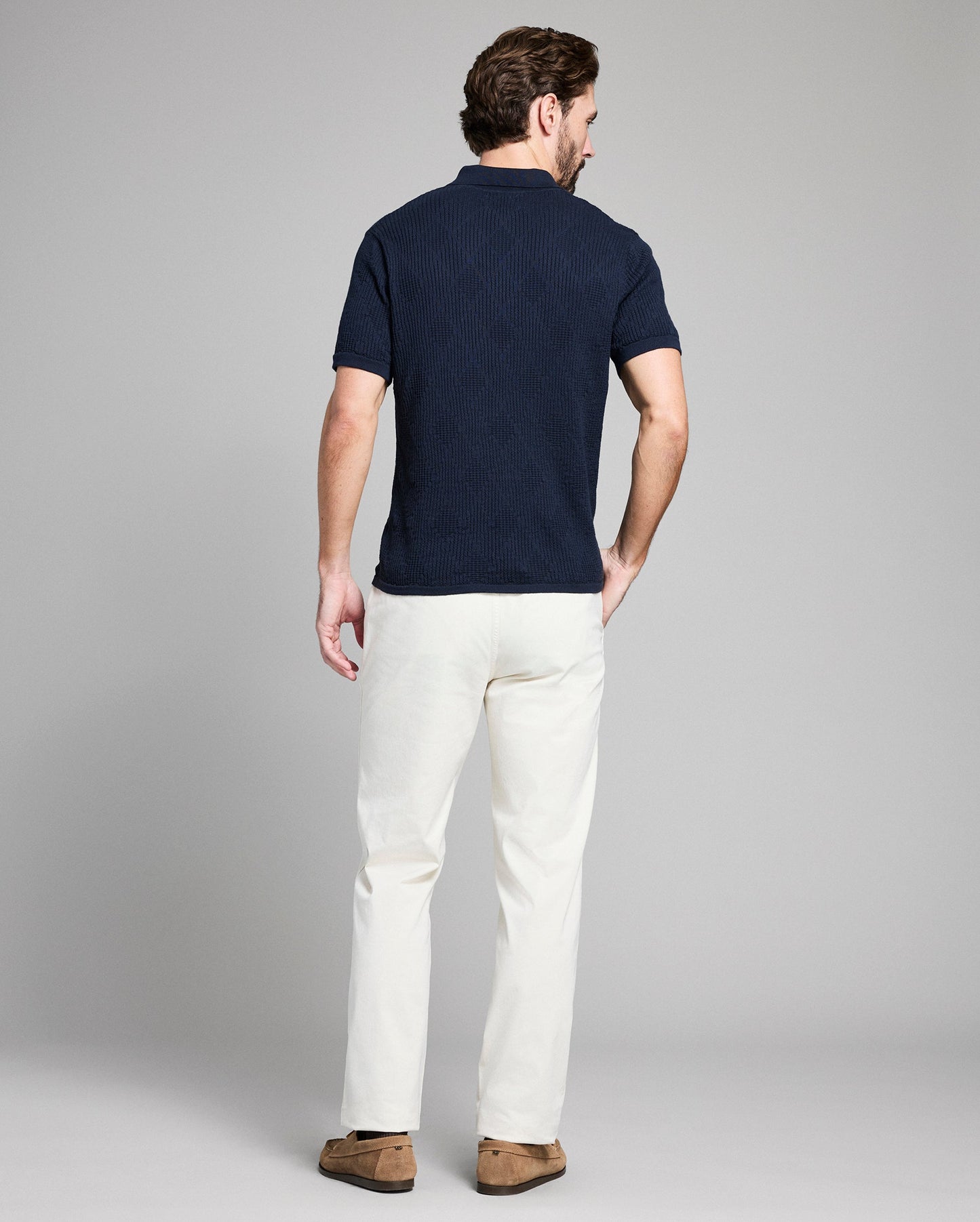 Diamond Sweater Polo